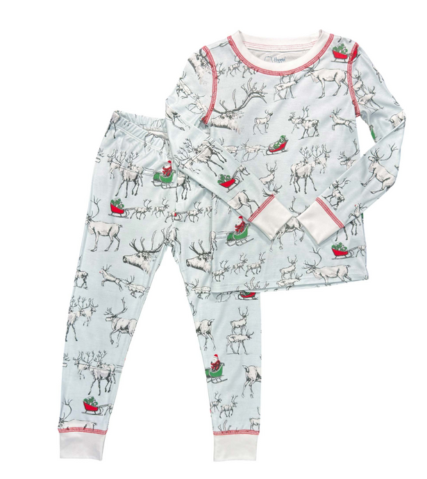 Reindeer In Training 2 Piece Pajama
