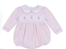 Sweet Peppermint Smocked Bubble