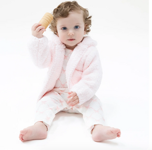 Chenille Hoodie Pink
