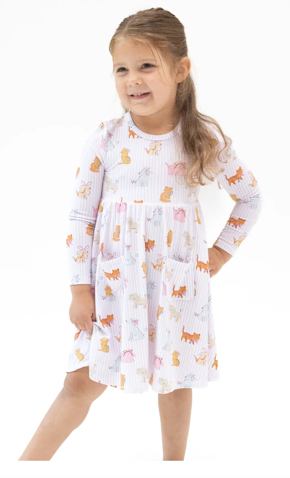 Fancy Pets- Twirly L/S Dress