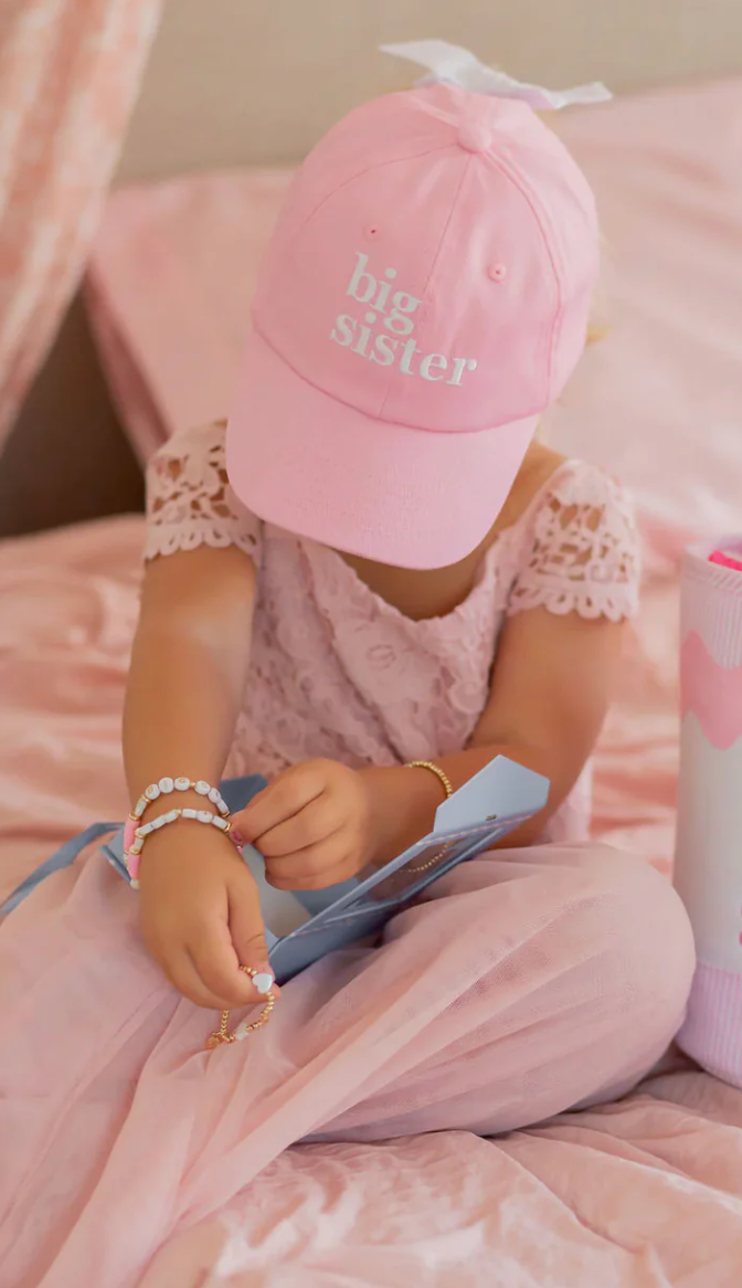 Big Sister Bow Baseball Cap