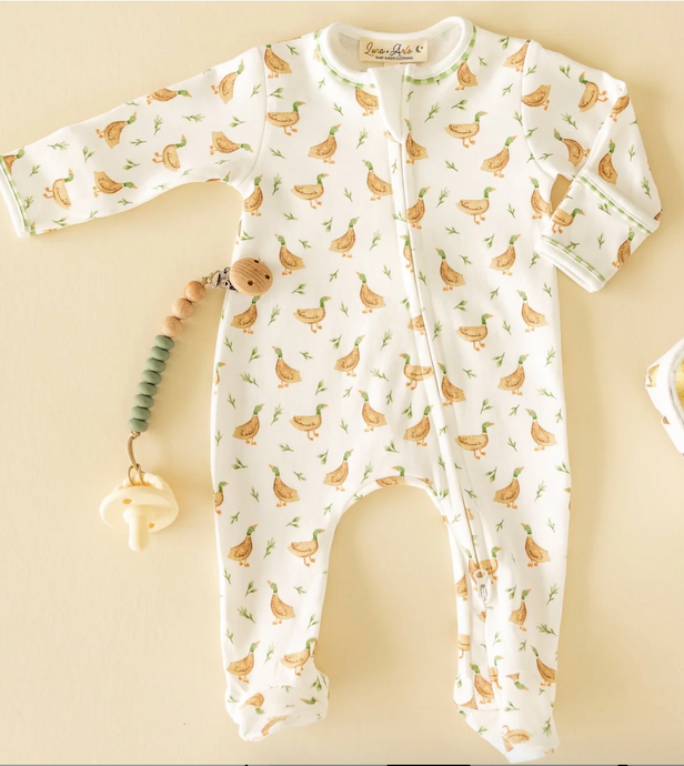 Meadowland Mallards Zipper Footie