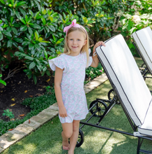 Rae Romper in Poolside Palms