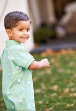 Sir Propers Romper - Clubhouse Couture/Wood Boat Blue