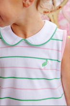 Maude's Peter Pan Collar Dress - Tradd Street Stripe/Pier Party Pink