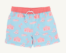 Tortola Swim Trunks-Parrot Cay Canopy/Parrot Cay Coral