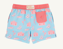 Tortola Swim Trunks-Parrot Cay Canopy/Parrot Cay Coral