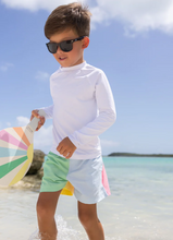 Country Club Colorblock Trunk - Grace Bay Green/Buckhead Blue/Lake Worth Yellow/Hamptons Hot Pink