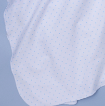 Mini Dots Swaddle Blanket - Blue