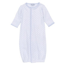 Gingham Dots Essentials Converter Gown - Blue