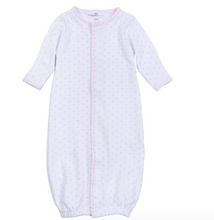Gingham Dots Essentials Converter Gown - Pink