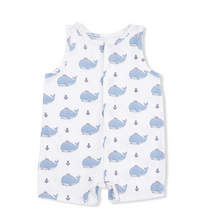 Bubbly Sailor Whales Sleeveless Shortie