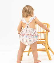 Julep's Floral Patchwork Ric Rac Ruffle Sunsuit