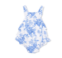 Dream Cottage Floral Ruffle Sunsuit