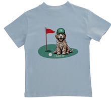 Augusta Dog on Bayberry Appliqued Tee