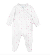 Lace Lane Snap Footie with Ruffle