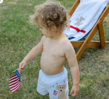 Patriotic Pup Swim Trunk