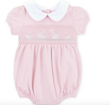 Bunny Love Classics Pink Smocked Bubble