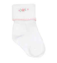 Juliette's Classics Socks with Rosebuds