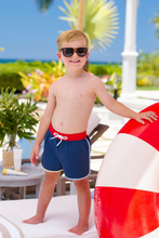 Tanner Trunks - Nantucket Navy/Richmond Red/Beale Street Blue/Lake Worth Yellow