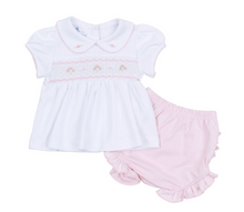 Lillian Classic Smocked Bloomer Set