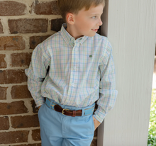Buddy Belt in Golden Dog Light Blue