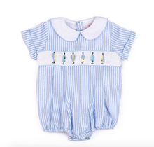 Noah Smocked Fly Fish Bubble