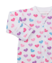 Hopeful Hearts - Zipper Footie