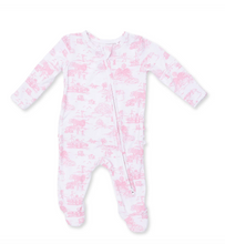 Golf Tolie Pink - 2 Way Zipper Ruffle Back