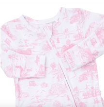 Golf Tolie Pink - 2 Way Zipper Ruffle Back