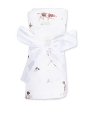Pointer Pups and Duck Buddies Swaddle Blanket