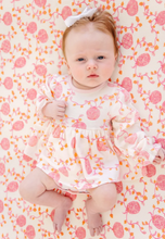 Long Sleeve Daisy Dress With Diaper Cover