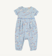 Bradford Romper in Gourd-geous (Buckhead Blue)/Barbados Blue