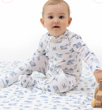 Farm Friends 2 Way Zipper Footie