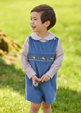 Smocked Vintage Jon Jon - Flying Mallard