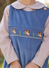 Smocked Vintage Jon Jon - Flying Mallard