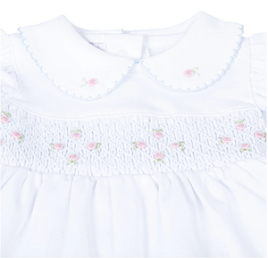 Charlotte's Classics Smocked Collared Flutters Dress Set