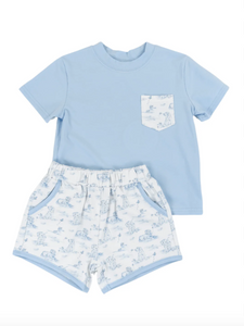 Snips & Snails Boys Play Pocket Short Set