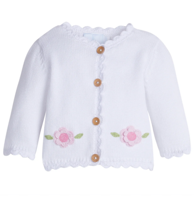 Crochet Sweater Rose