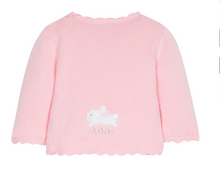 Pink Bunny Crochet Sweater