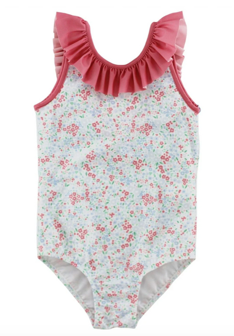 Girls Spandex Swim- Floral