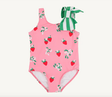 Brookhaven Bow Suit- Bow and Berry (Hamptons Hot Pink/Kiawah Kelly Green Stripe)