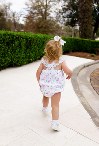 Pink Paradise Muslin Sunsuit