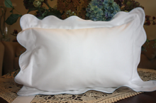 Wave Piping Trim Pillow