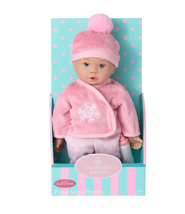 Petite Sweet Smiles All Bundled Up 10" Baby Doll