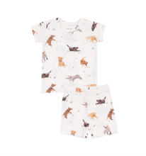Watercolor Puppies Loungewear Set