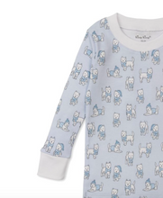 Pack of Pups Zipper Footie - Blue