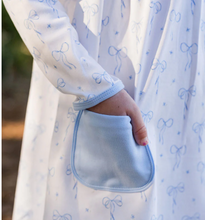 Lennon Dress - Blue Blows Knit Dress