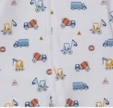 Construction Roadwork Zipper Footie