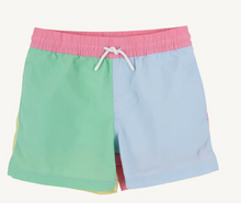 Country Club Colorblock Trunk - Grace Bay Green/Buckhead Blue/Lake Worth Yellow/Hamptons Hot Pink